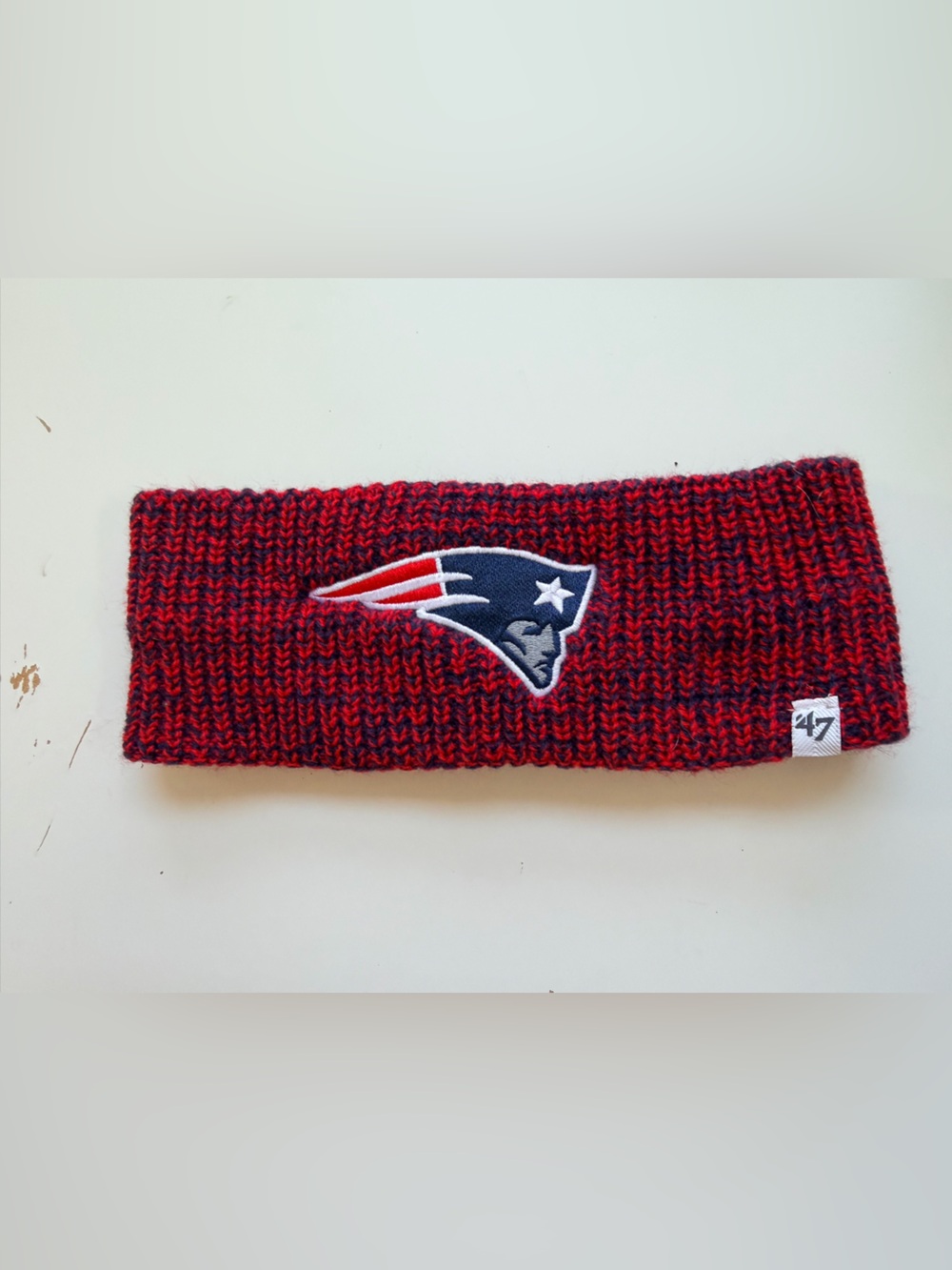 Adult New England Patriots Ear Warmer